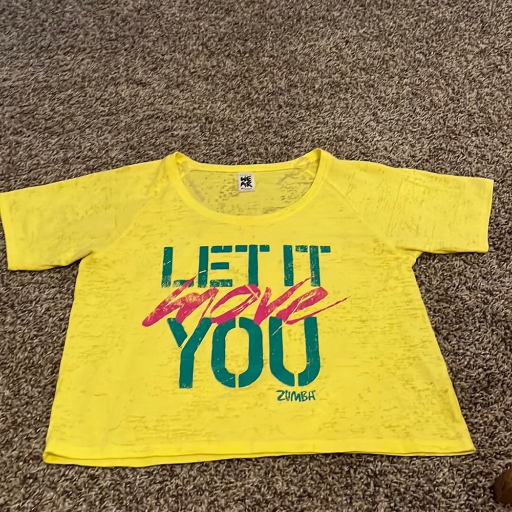 Zumba crop top